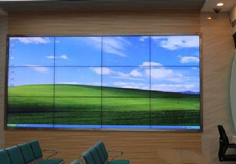 腾冲液晶拼接屏的另类用法。